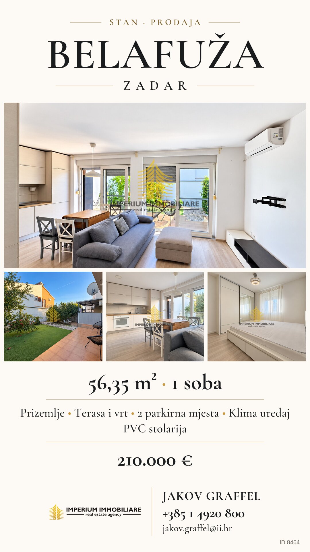 Vizuál pre sociálne médiá – byt, Belafuža, kód 8464